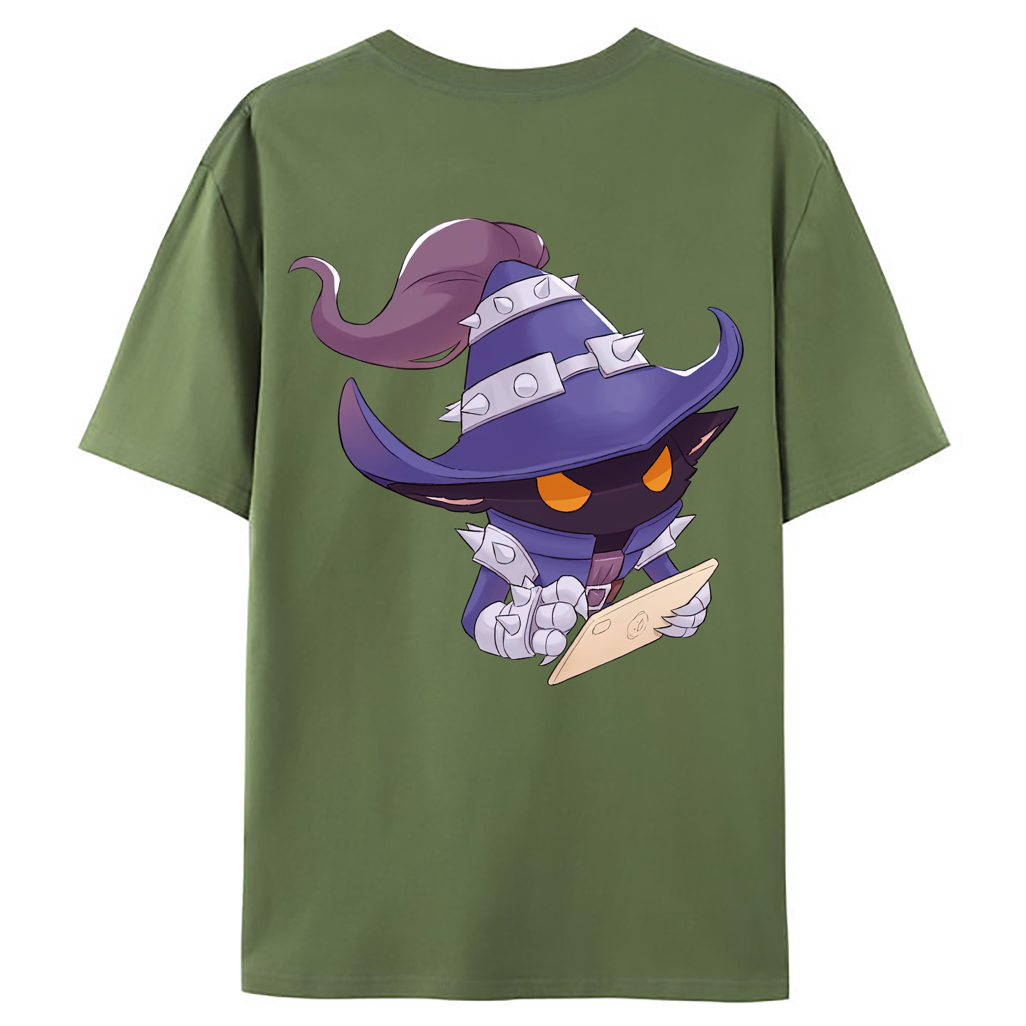 （画像用） リーグ・オブ・レジェンド League of Legends LOL 綿100％ メンズ半袖Tシャツ（バックプリント） 通気性